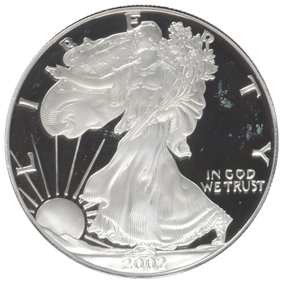 American-Silver-Eagle-Proof-Front-view-South-Bay-Gold