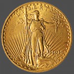 American Gold Saint Gaudens Front-view South Bay Gold
