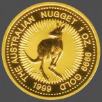Australian Gold Kangaroo Back-view South Bay Gold