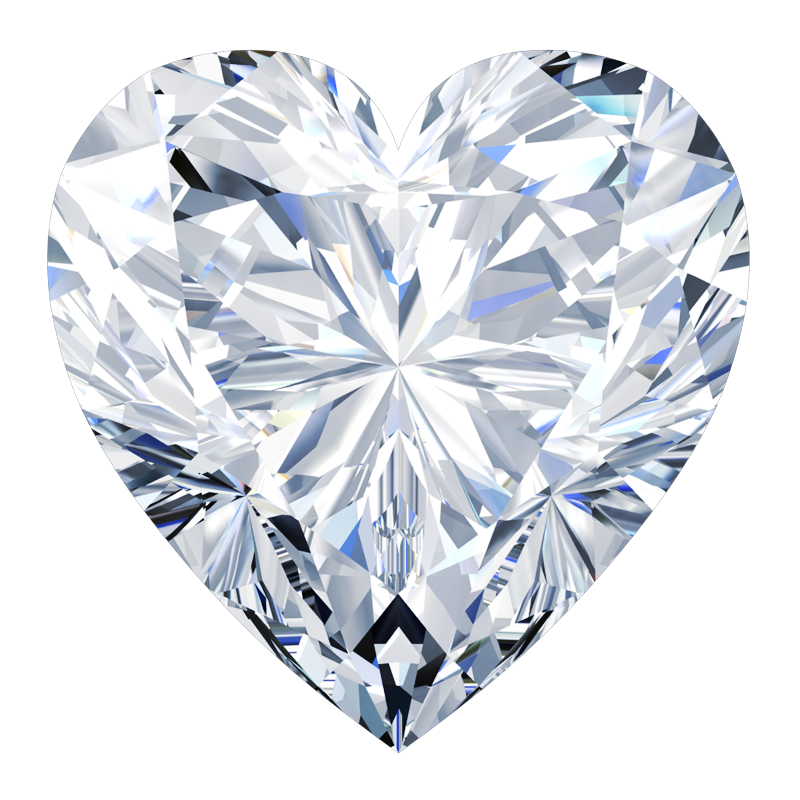 Diamond Heart Cut or Shape - Southbay gold