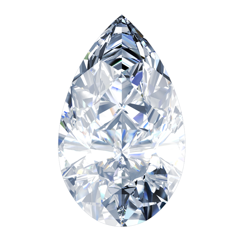 Diamond Pear-Shape or Tear Drop Cut - South Bay Gold