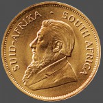 South African Krugerrand Front-view South Bay Gold