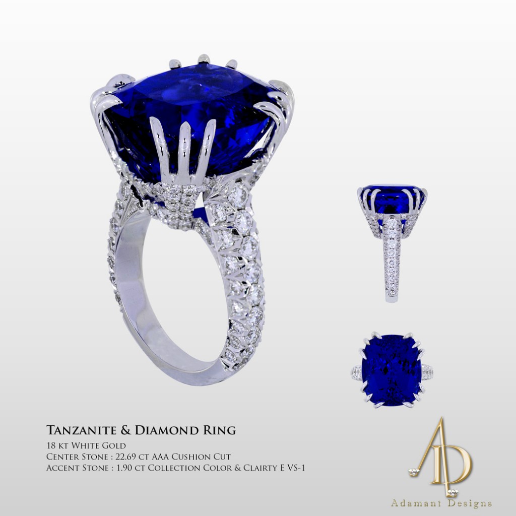 Tanzanite Ring-South Bay Gold