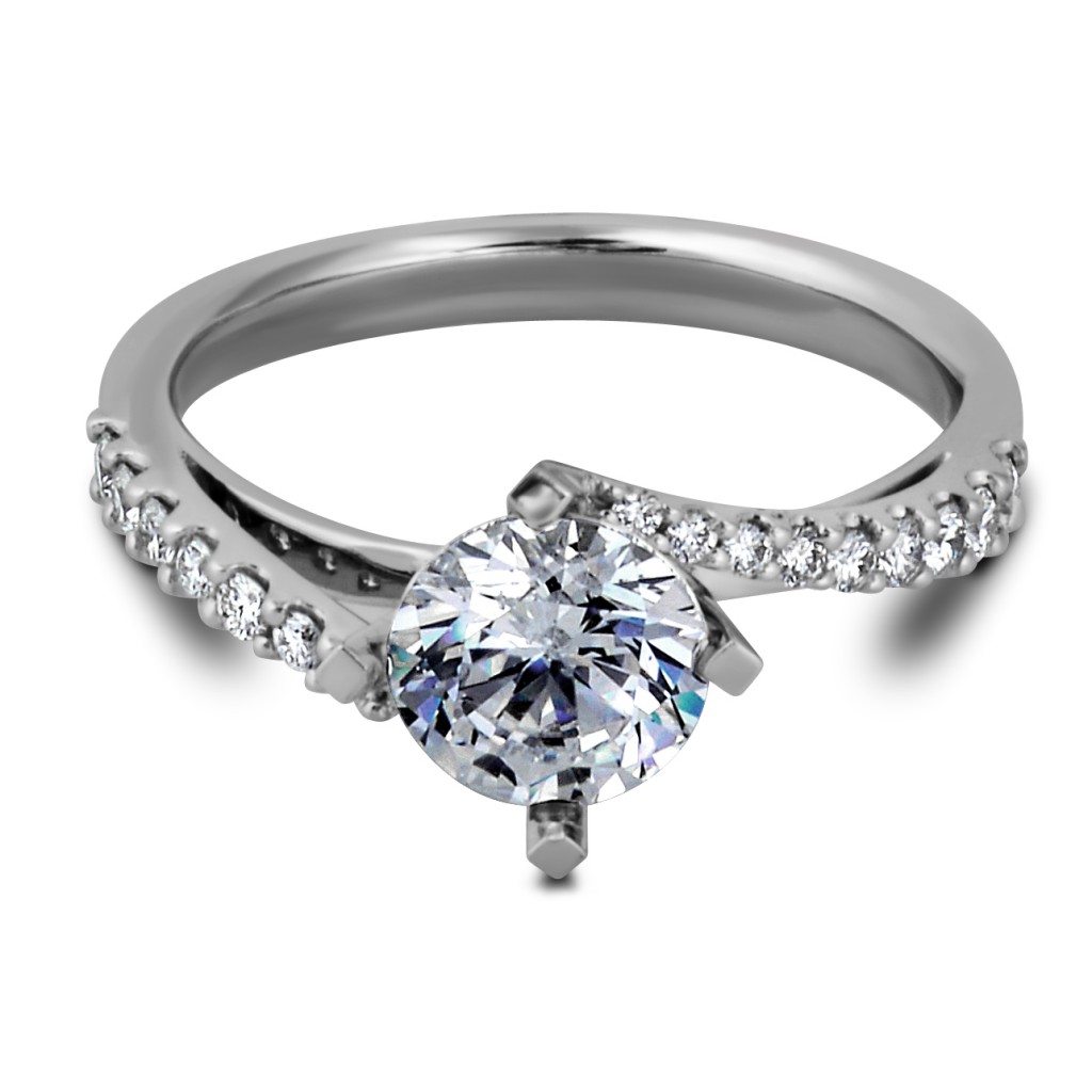 Round Cut Diamonds Engagement Ring Torrance - South Bay Gold