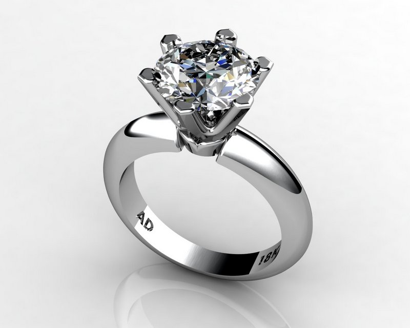 Round Cut Diamond Solitaire Engagement Ring - South Bay Gold - Torrance Jewelry Store