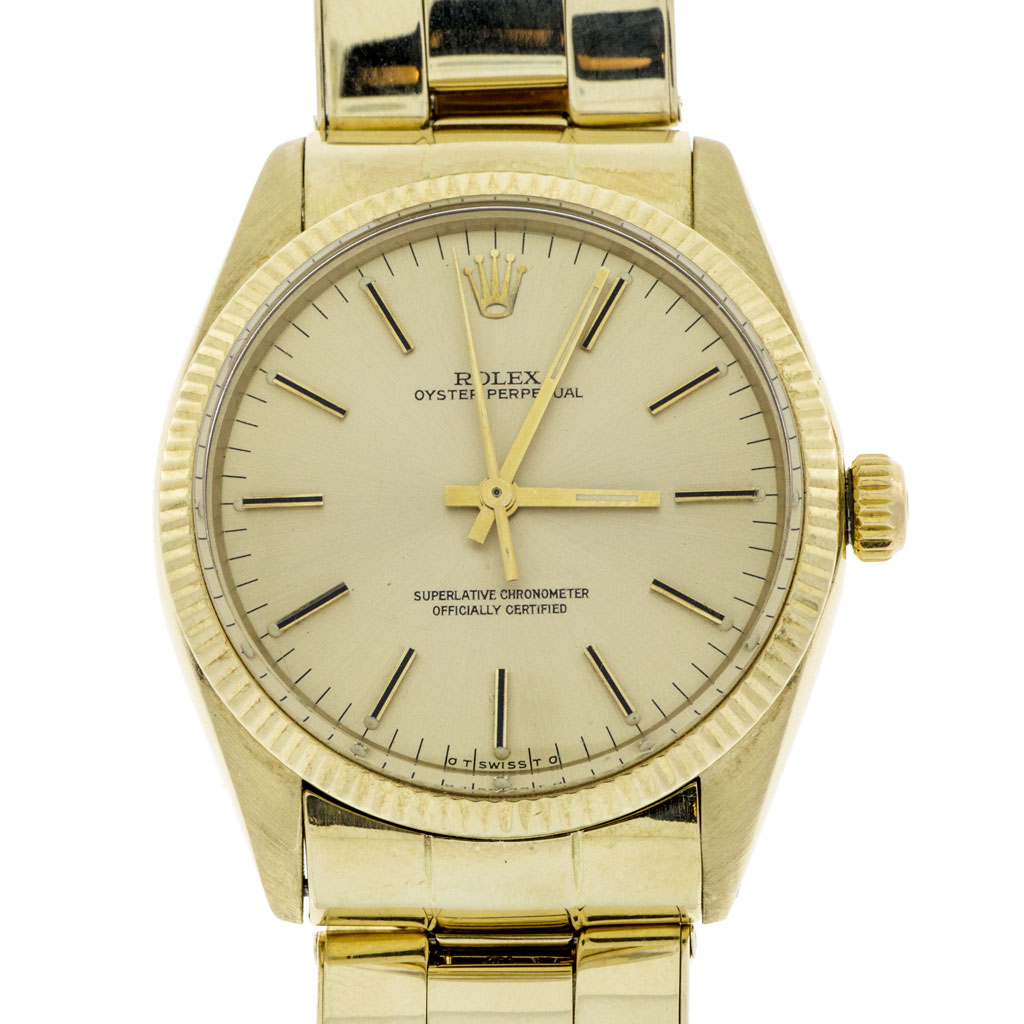 Rolex Oyster Perpetual 14k Gold 1005 South Bay Gold - Torrance