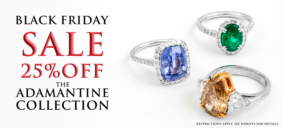 Black Friday Sale 25% OFF - 2014 Ring Adamantine Collection - South Bay Gold