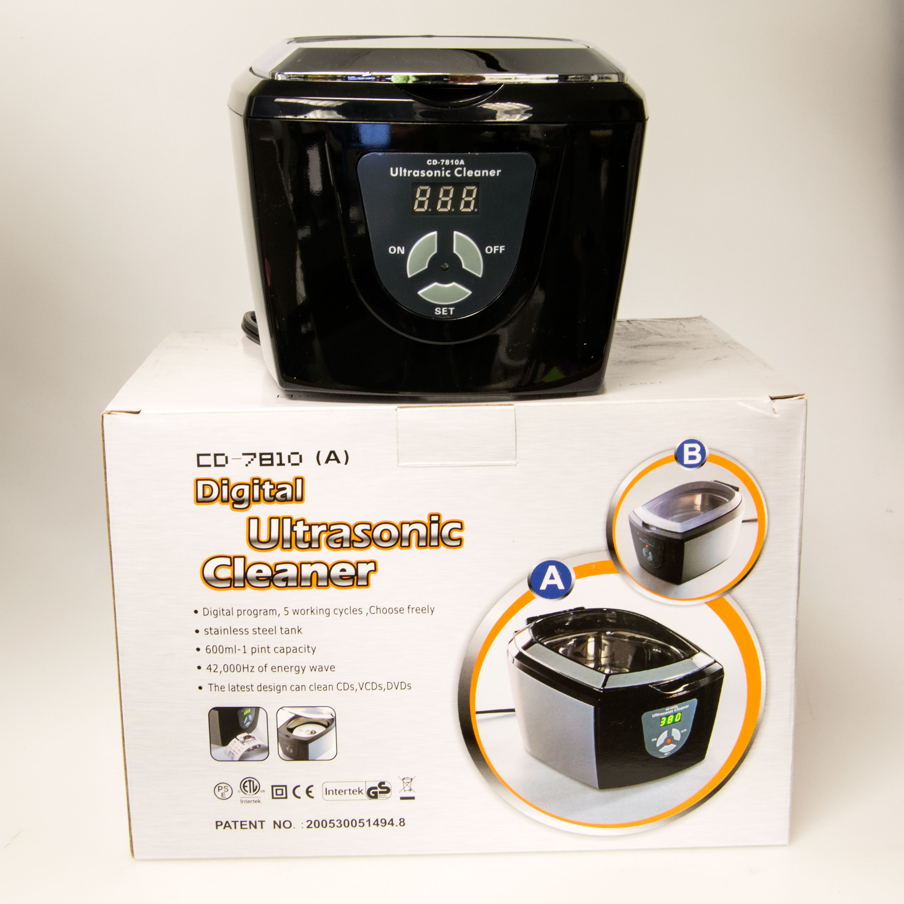 Gift With Purchase Digital Ultrasonic Jewelry Cleaner