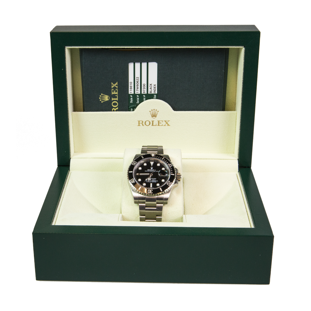 Rolex Oyster Perpetual Just Marine Black Face - South Bay Gold