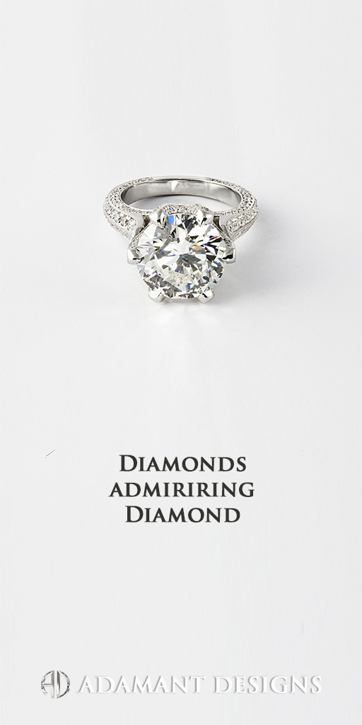 6 Carat Diamond Ring by Adamantine South Bay Gold - Torrance