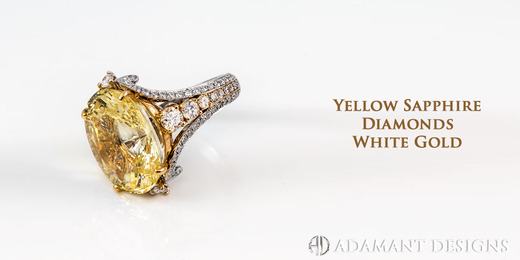 Yellow Sapphire Diamonds Custom Design